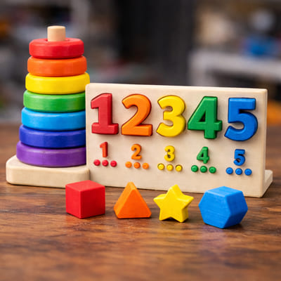 Mainan edukatif hasil 3D printing untuk kebutuhan belajar