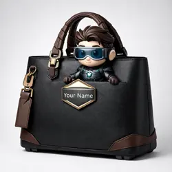 Tas Custom dengan Karakter 3D Printing Eksklusif