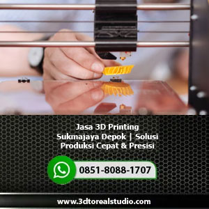 Jasa 3D Printing Sukmajaya Depok | Solusi Produksi Cepat & Presisi